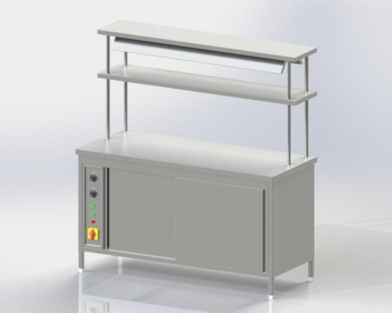 Pick Up Counter /Hot Case/ 2o/s with IR Heater